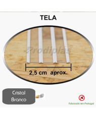 Tela 1,00x2,00 - Branco/Verde Claro